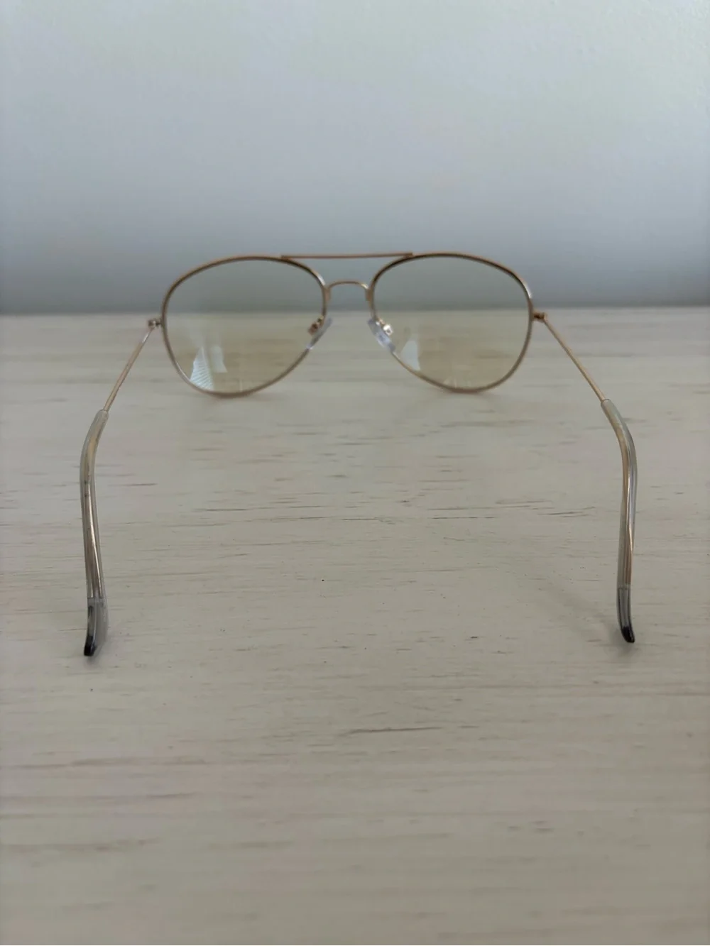 Banana Republic Factory Gold Aviator Blue Light Glasses